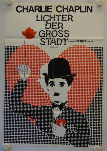 City Lights re-release german movie poster